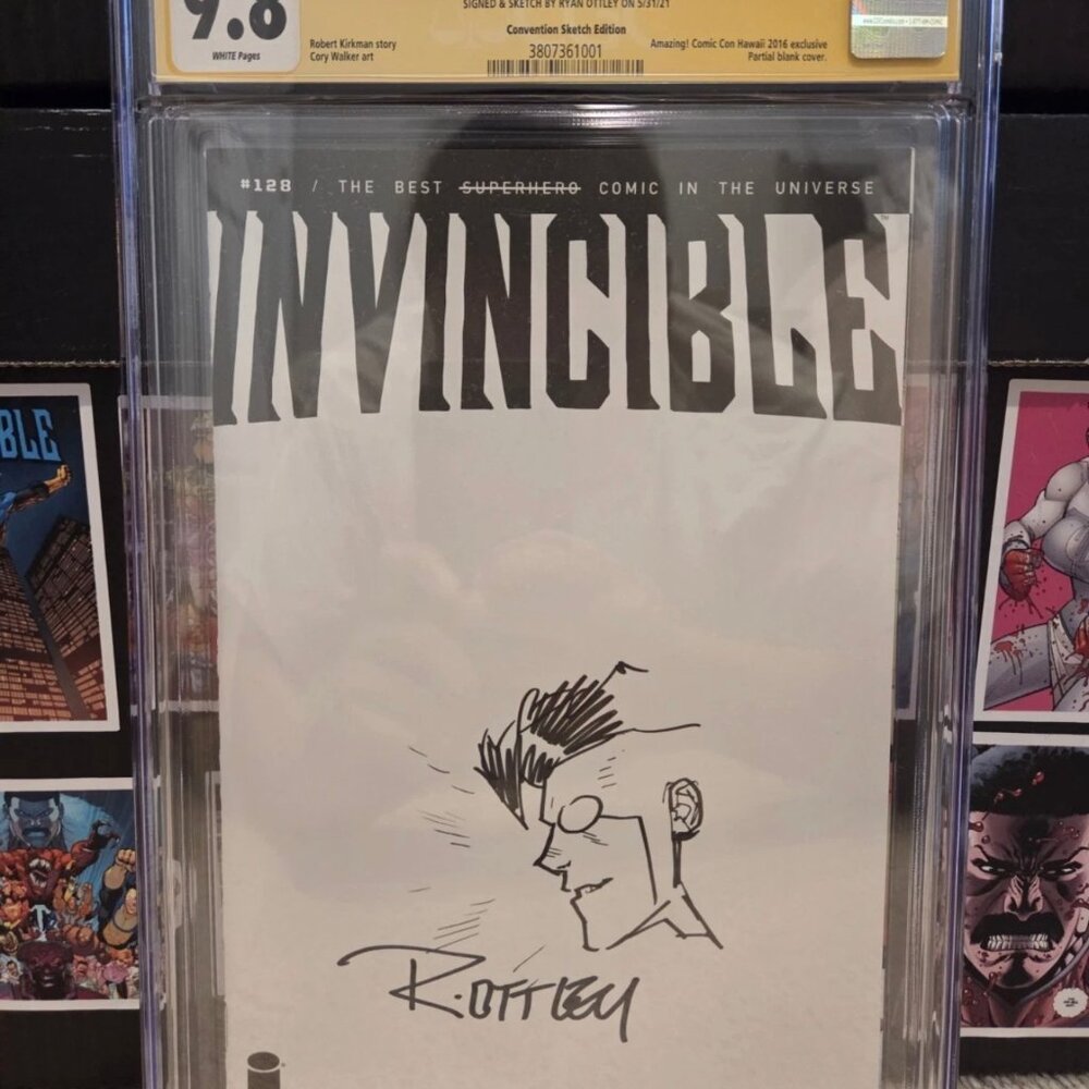 Comics Signed & Sketched By: Ryan Ottley Sold